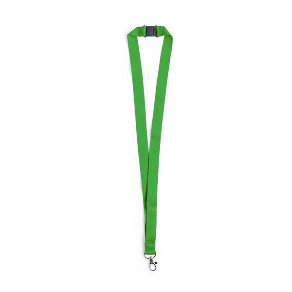 Lanyard Kappin verde - personalizzabile con logo