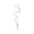 Lanyard Lemer bianco - personalizzabile con logo