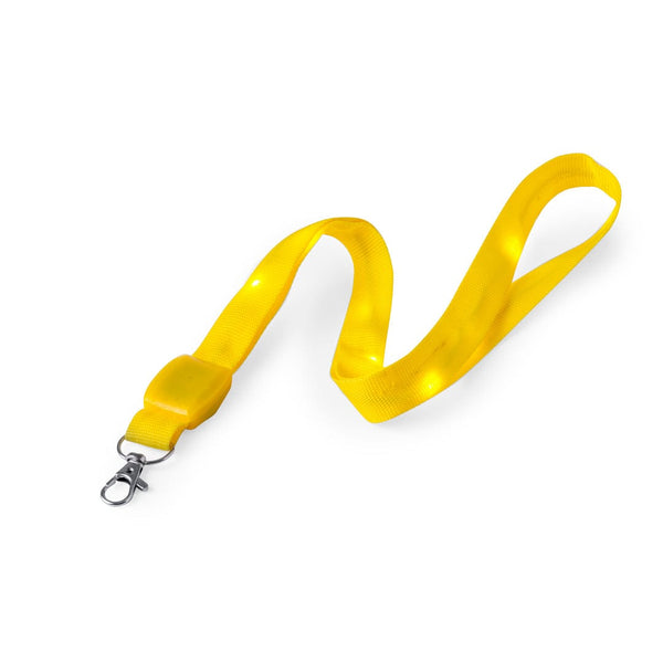 Lanyard luminoso Wilou - personalizzabile con logo