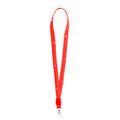 Lanyard luminoso Wilou rosso - personalizzabile con logo