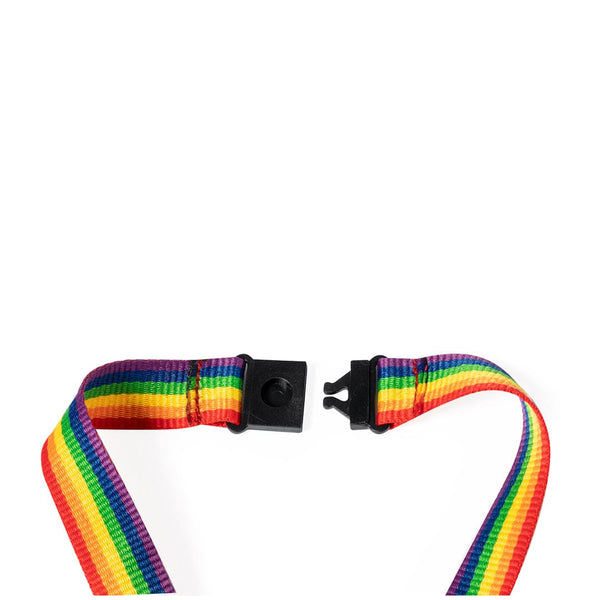 Lanyard Mapik arcobaleno - personalizzabile con logo