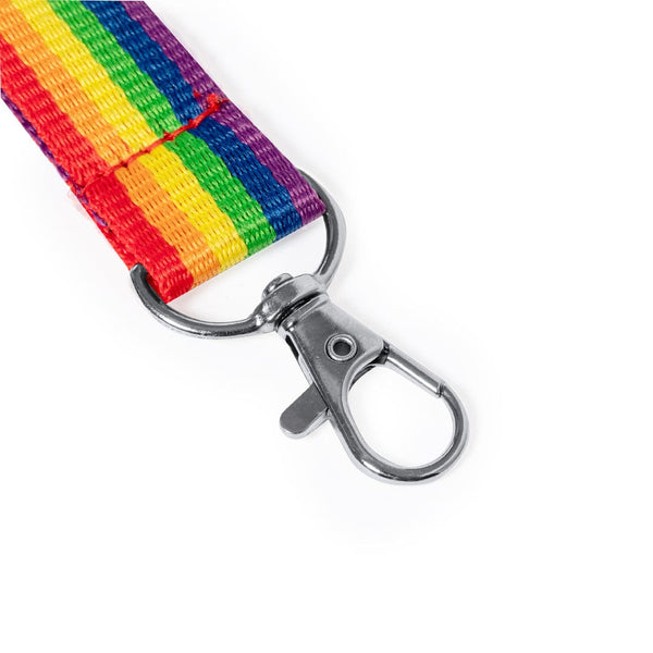 Lanyard Mapik arcobaleno - personalizzabile con logo