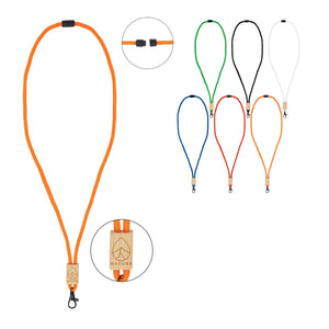 Lanyard paracord R-PET - personalizzabile con logo