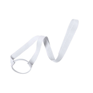 Lanyard Portabicchieri Frinly bianco - personalizzabile con logo