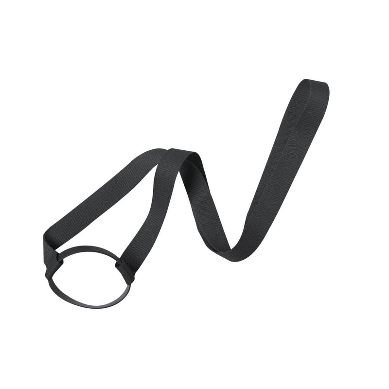 Lanyard Portabicchieri Frinly nero - personalizzabile con logo