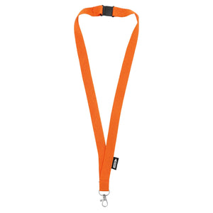 Lanyard R-PET Arancione - personalizzabile con logo