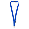 Lanyard R-PET Blu - personalizzabile con logo