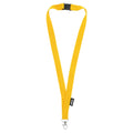 Lanyard R-PET Giallo - personalizzabile con logo