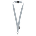 Lanyard R-PET Grigio - personalizzabile con logo