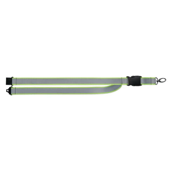 Lanyard RPET riflettente - personalizzabile con logo