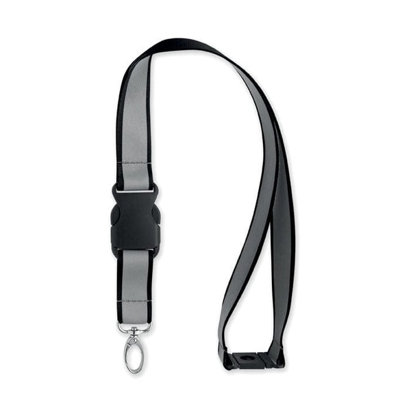 Lanyard RPET riflettente - personalizzabile con logo