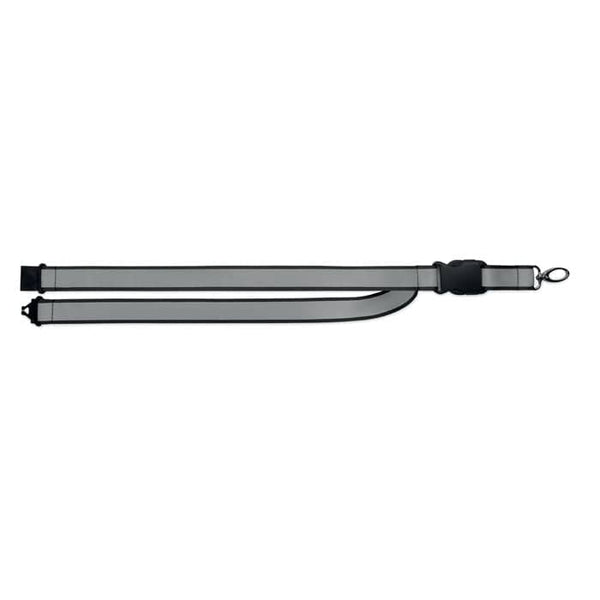 Lanyard RPET riflettente - personalizzabile con logo