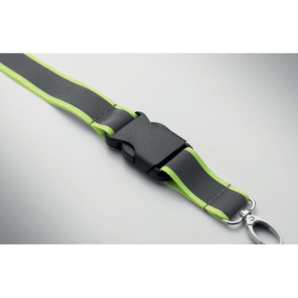 Lanyard RPET riflettente - personalizzabile con logo