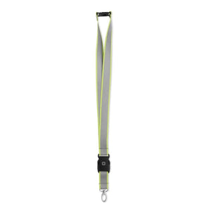 Lanyard RPET riflettente - personalizzabile con logo