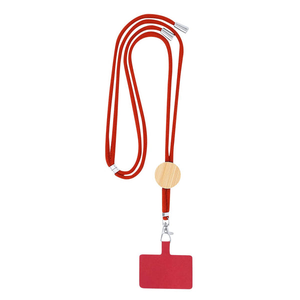 Lanyard Supporto Thorne rosso - personalizzabile con logo