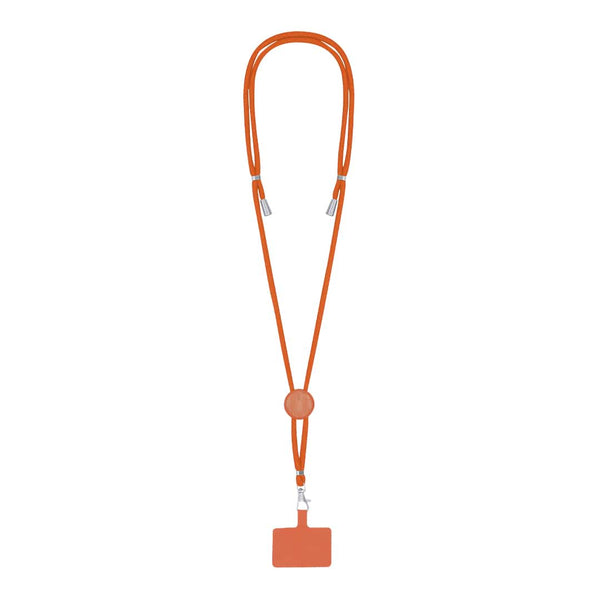 Lanyard Supporto Zaret arancione - personalizzabile con logo
