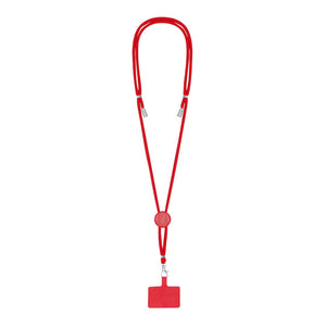 Lanyard Supporto Zaret rosso - personalizzabile con logo