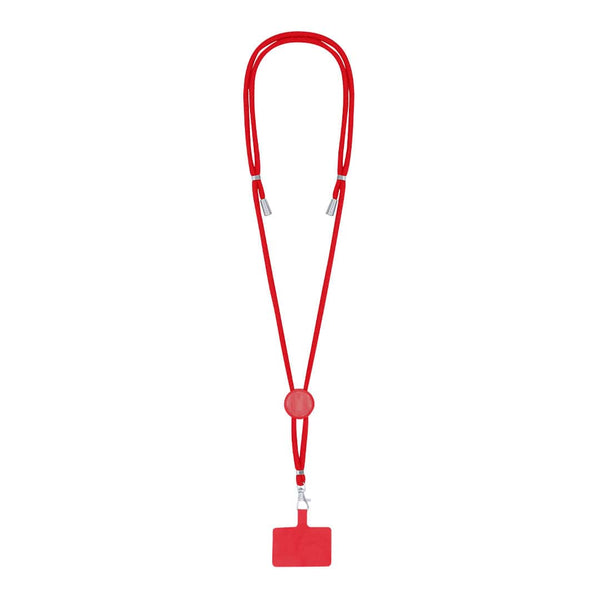 Lanyard Supporto Zaret rosso - personalizzabile con logo