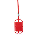 Lanyard Veltux rosso - personalizzabile con logo