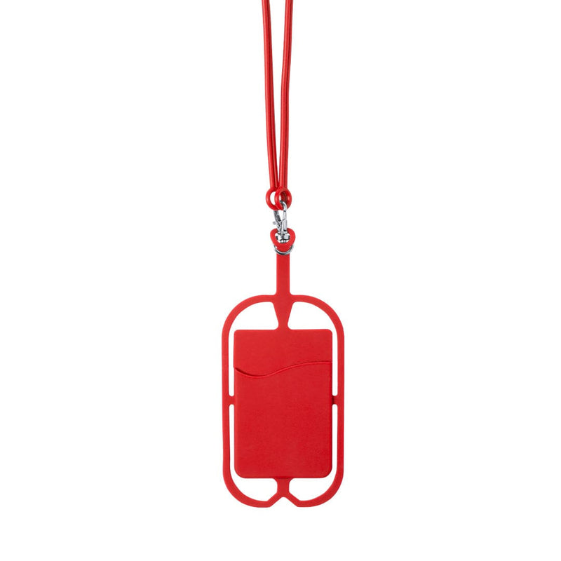 Lanyard Veltux rosso - personalizzabile con logo