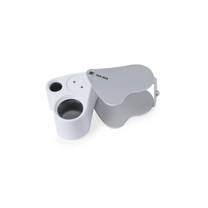 Lente Ingrandimento Keyan 30/60X color argento - personalizzabile con logo