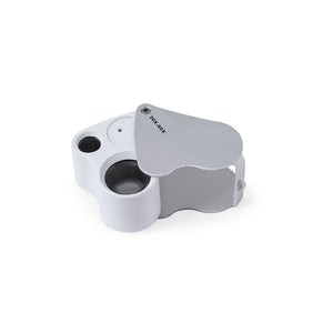 Lente Ingrandimento Keyan 30/60X color argento - personalizzabile con logo