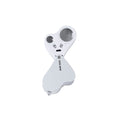 Lente Ingrandimento Keyan 30/60X color argento - personalizzabile con logo