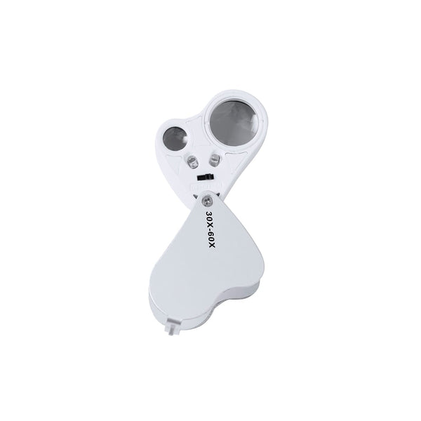 Lente Ingrandimento Keyan 30/60X color argento - personalizzabile con logo