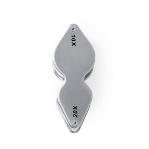 Lente Ingrandimento Nalix 10/20X color argento - personalizzabile con logo