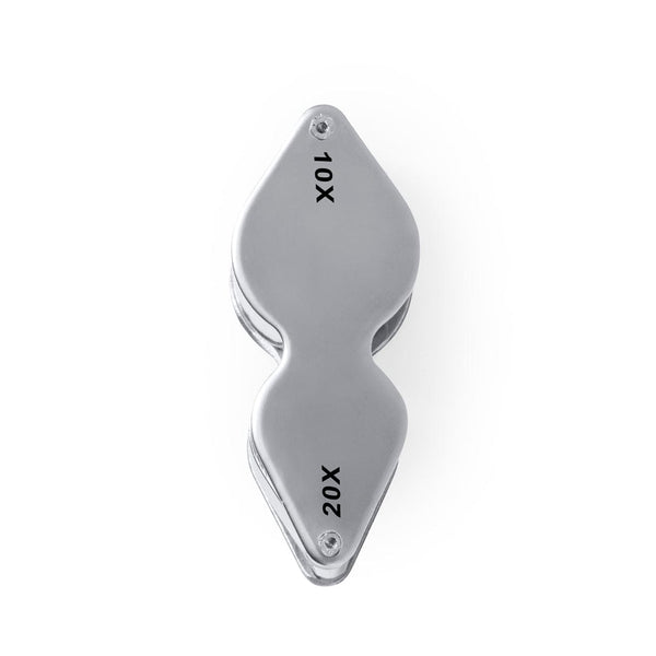 Lente Ingrandimento Nalix 10/20X color argento - personalizzabile con logo