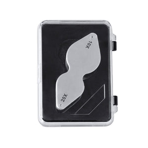 Lente Ingrandimento Nalix 10/20X color argento - personalizzabile con logo
