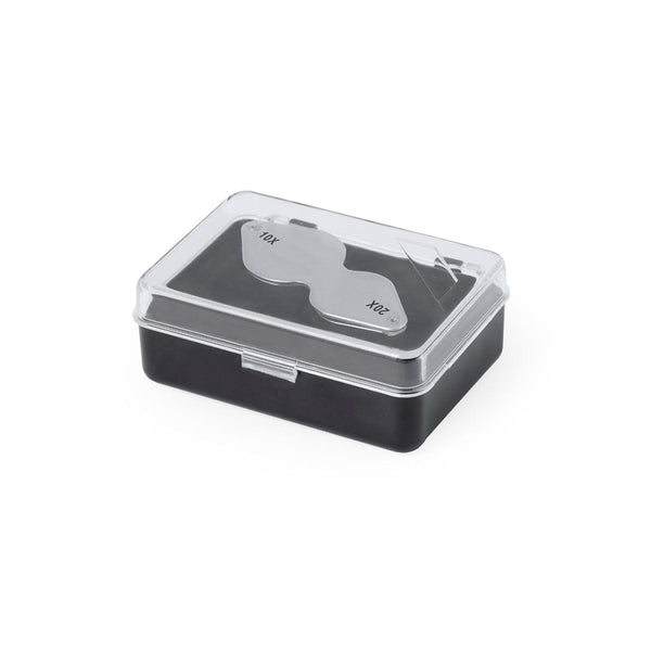 Lente Ingrandimento Nalix 10/20X color argento - personalizzabile con logo