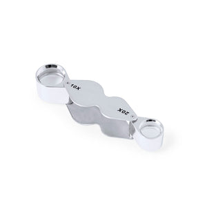 Lente Ingrandimento Nalix 10/20X color argento - personalizzabile con logo