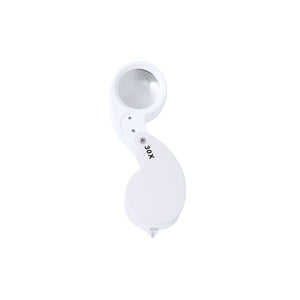 Lente Ingrandimento Nunky 30X color argento - personalizzabile con logo