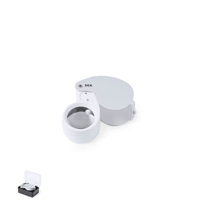 Lente Ingrandimento Nunky 30X color argento - personalizzabile con logo