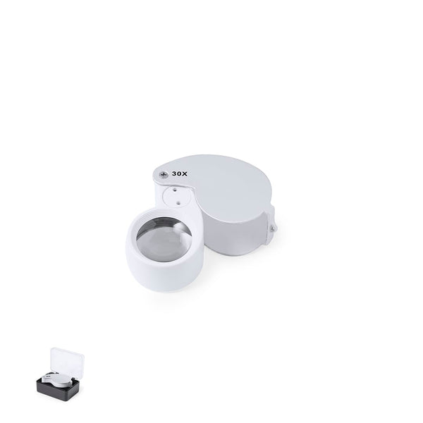 Lente Ingrandimento Nunky 30X color argento - personalizzabile con logo
