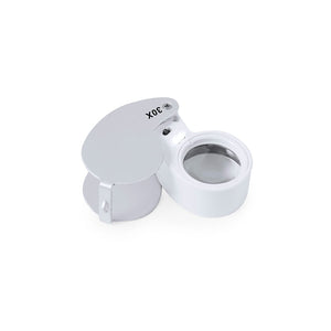 Lente Ingrandimento Nunky 30X color argento - personalizzabile con logo