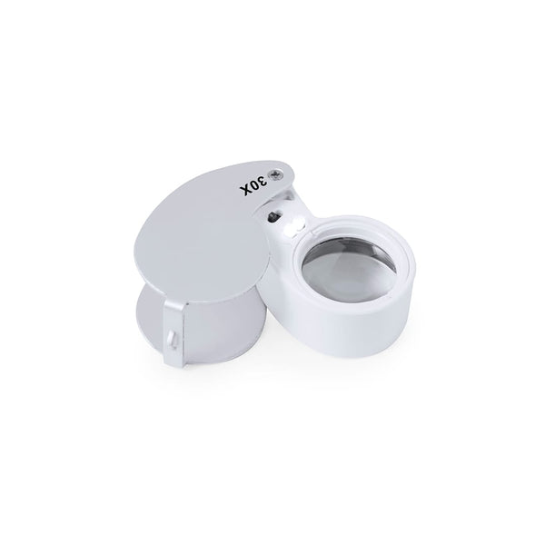 Lente Ingrandimento Nunky 30X color argento - personalizzabile con logo