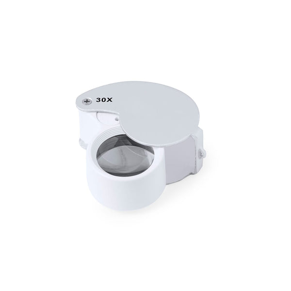 Lente Ingrandimento Nunky 30X color argento - personalizzabile con logo