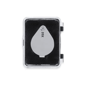 Lente Ingrandimento Rindex 20X color argento - personalizzabile con logo