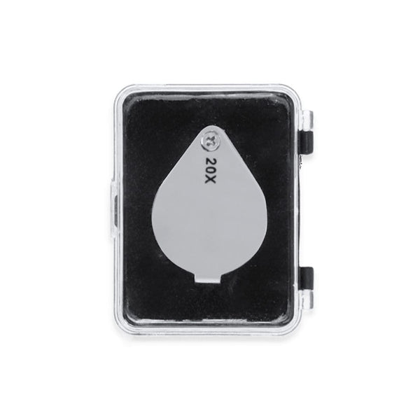 Lente Ingrandimento Rindex 20X color argento - personalizzabile con logo