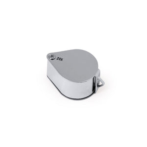 Lente Ingrandimento Rindex 20X color argento - personalizzabile con logo