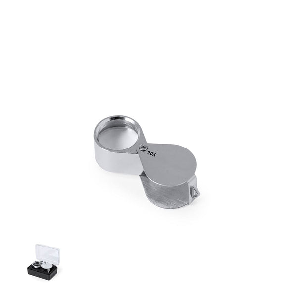 Lente Ingrandimento Rindex 20X color argento - personalizzabile con logo