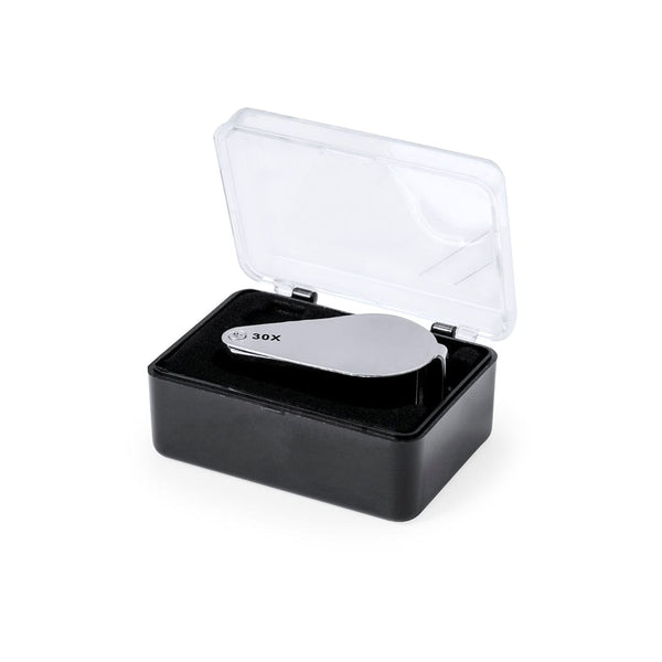 Lente Ingrandimento Yoplin 30X color argento - personalizzabile con logo