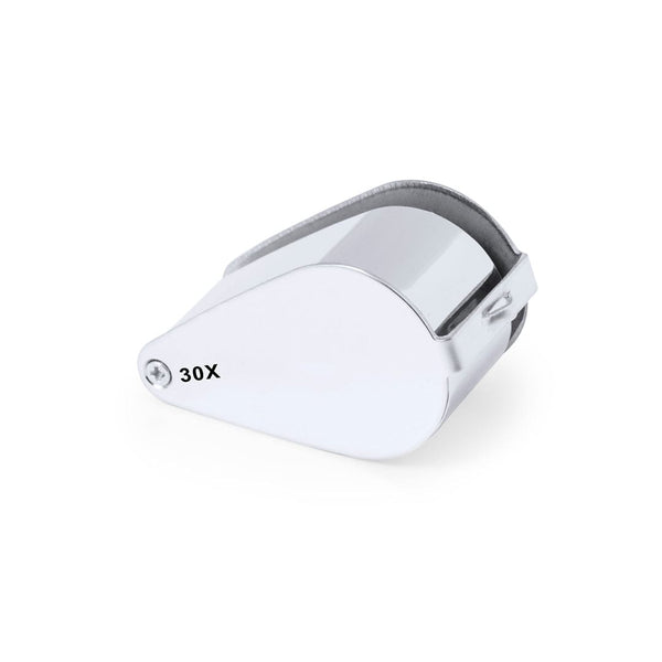 Lente Ingrandimento Yoplin 30X color argento - personalizzabile con logo