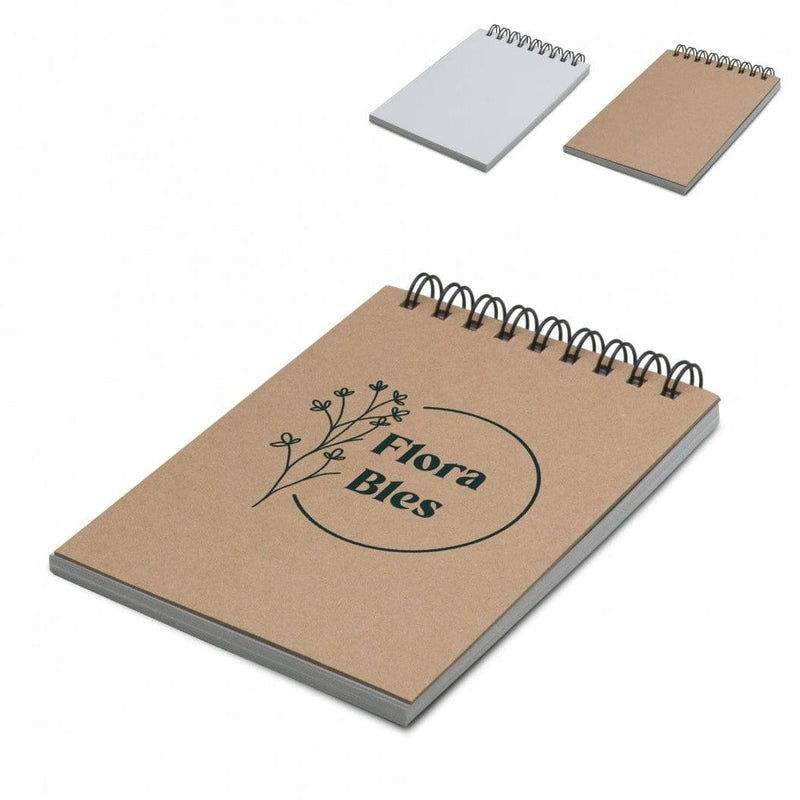 Libro del reporter di carta pietra alluminio - personalizzabile con logo