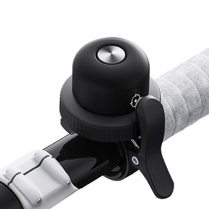 Localizzatore impermeabile Aqiila Tagbird con campanello da bicicletta Nero - personalizzabile con logo