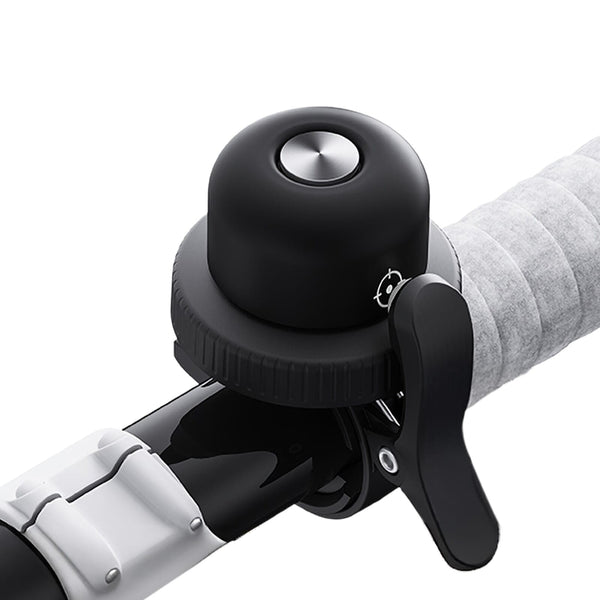 Localizzatore impermeabile Aqiila Tagbird con campanello da bicicletta Nero - personalizzabile con logo
