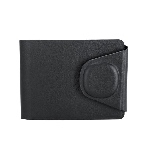 Localizzatore Porta Carte Portafoglio Nairobix nero - personalizzabile con logo