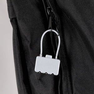 Lucchetto Konix color argento - personalizzabile con logo